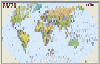 Карта мира 1:25000